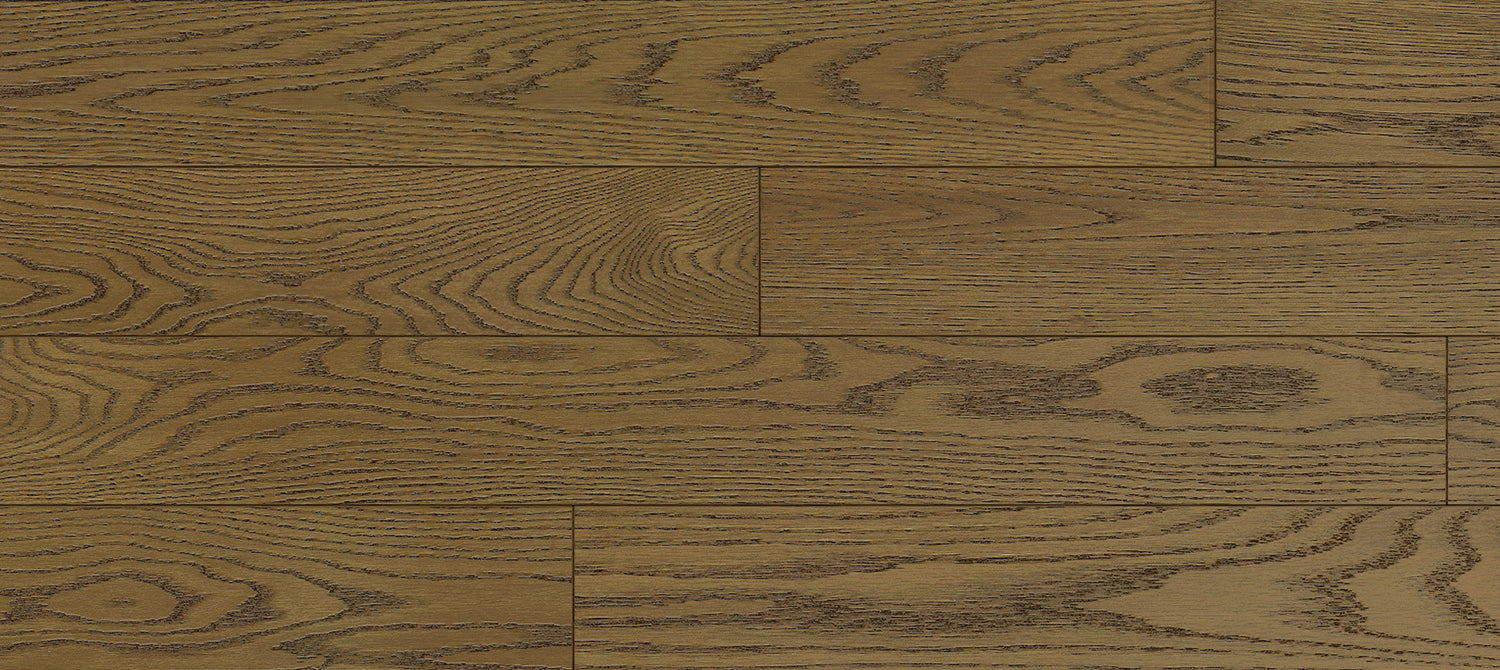 Preverco Bois franc SolidClassic Chêne rouge V+ Santa Fe Mat, lame 4-1/4 po x 3/4 po