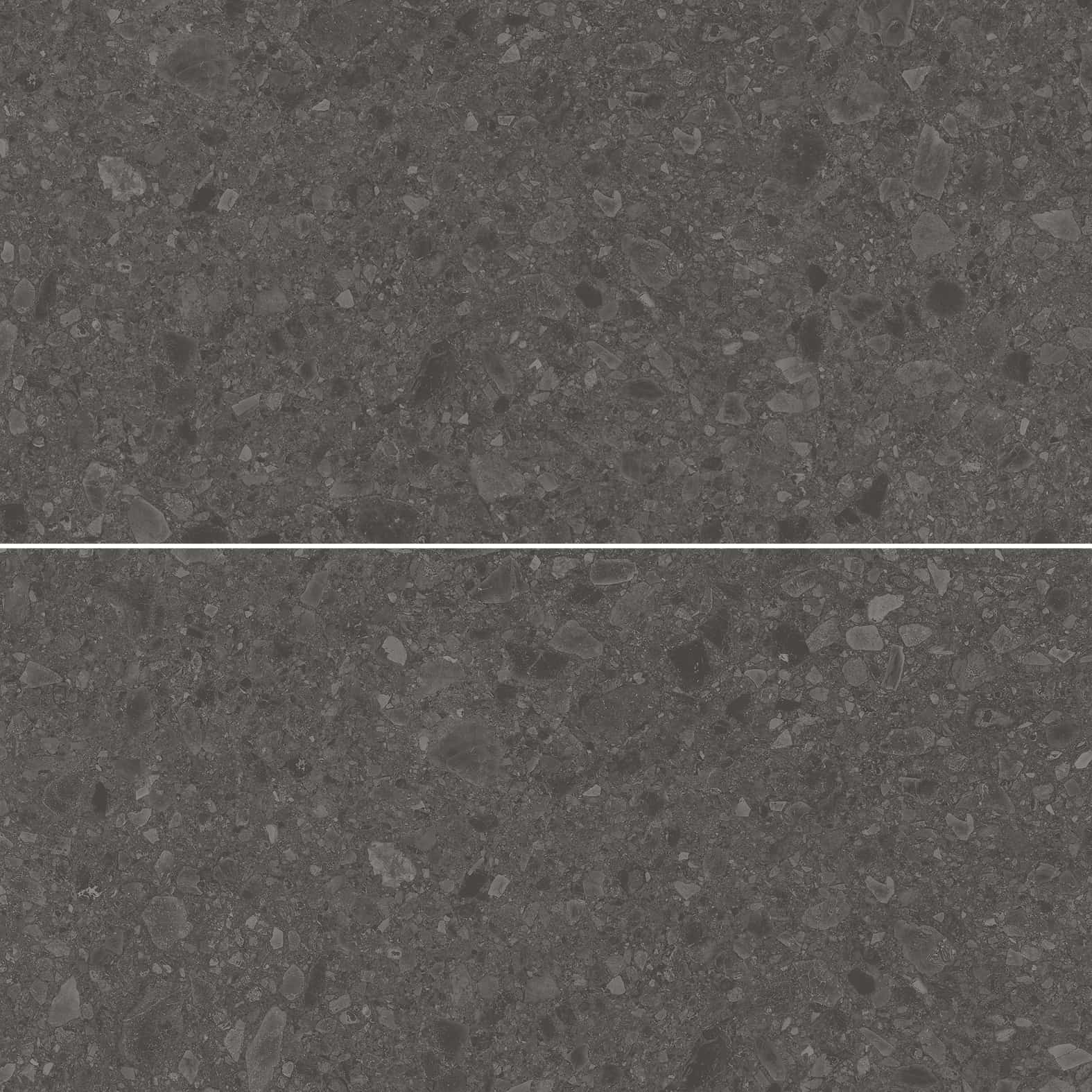 Carreaux de céramique Collection Flodsten 24×48 po gris foncé mat grand format