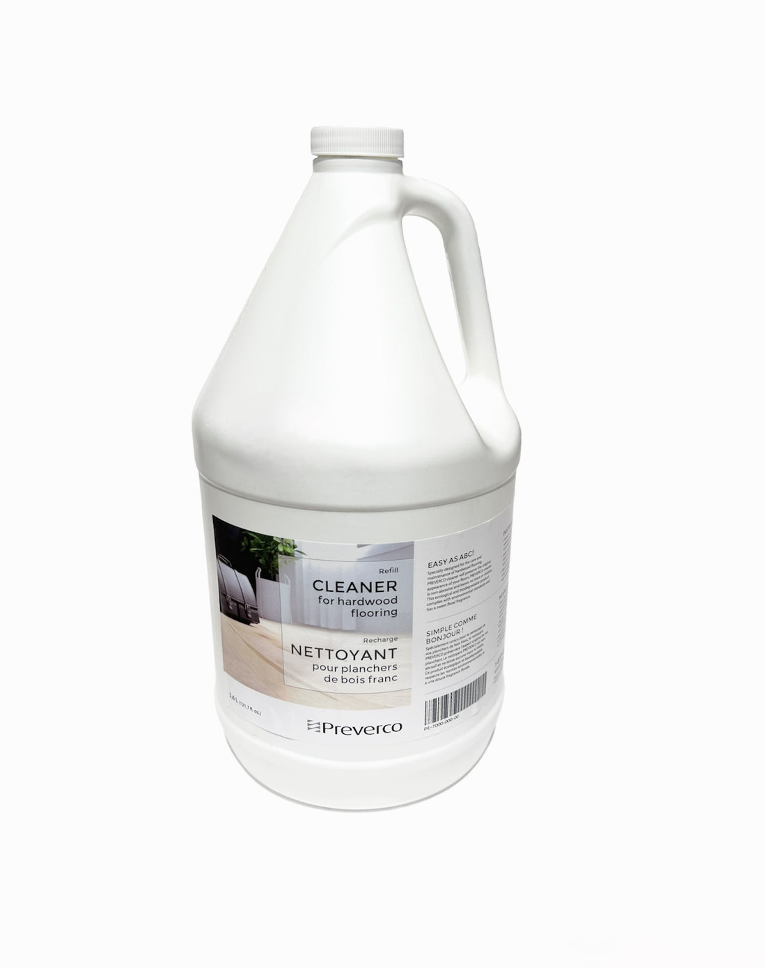 Preverco Nettoyant pour plancher de bois franc 3.61 L — bidon avec étiquette Preverco