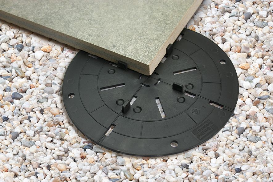 Schluter TROBA-LEVEL-PLA Extension pour support de dalle empilable 1-3/16" (30 mm)