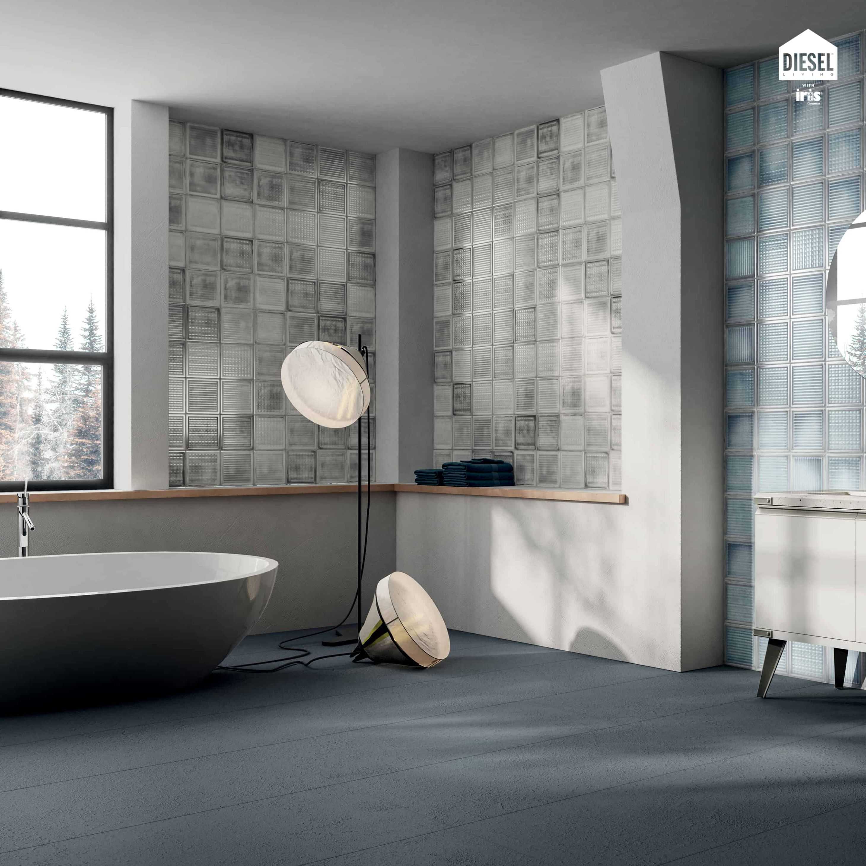 Carreaux de céramique | Collection Glass Blocks - 8 po x 8 po