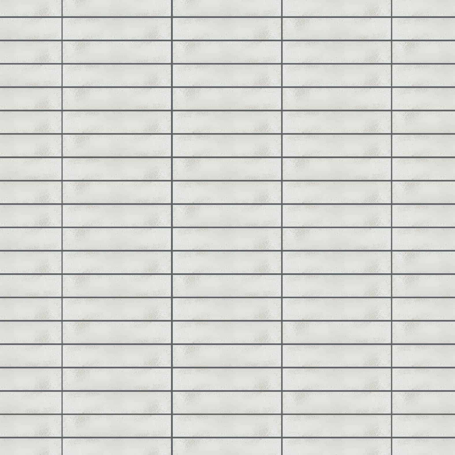 <span>Carreaux de céramique Collection Metallica 2 po x 10 po blanc lustré, finition brillante</span>