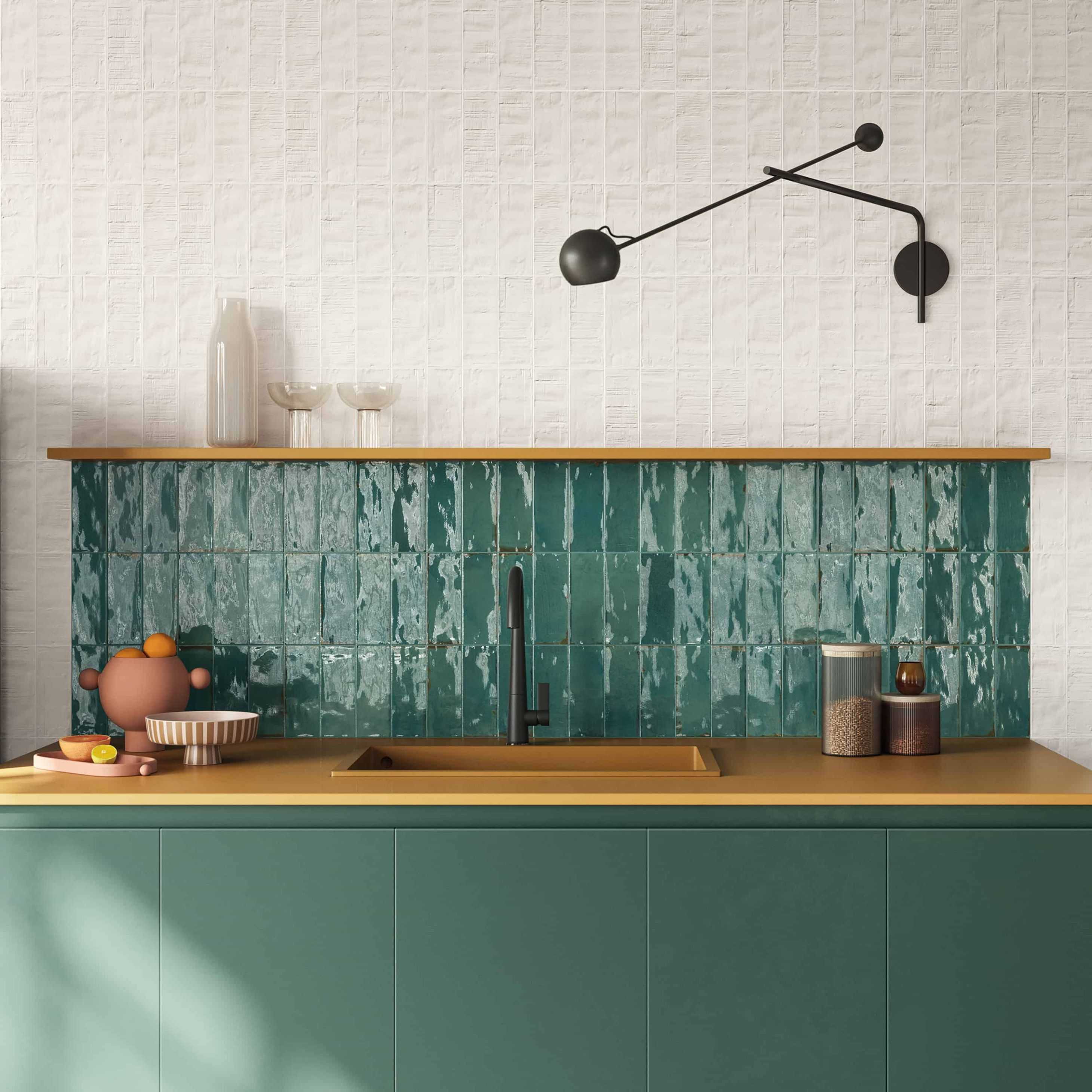 Carreaux de céramique | Collection Forme - 8 po x 8 po