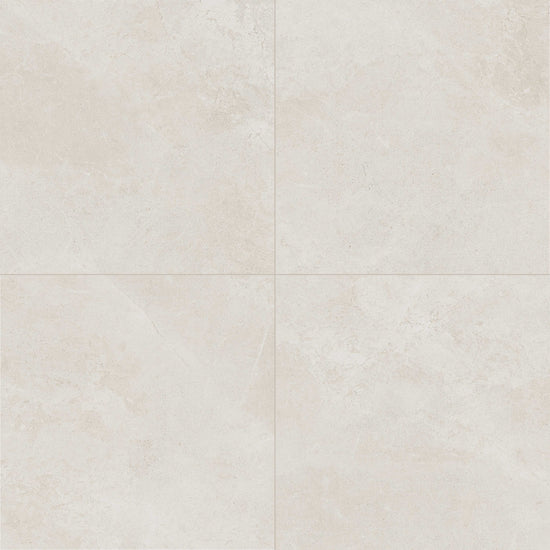 Carreaux de céramique | Collection Imperial Stone - 24 po x 24 po Blanc 24 po x 24 po Mat