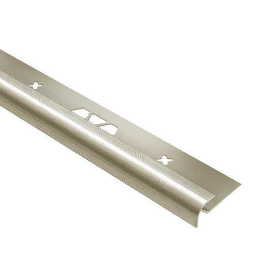 Schluter VINPRO-RO Profilé rond - aluminium anodisé nickel brossé 5/32" (4 mm) x 8' 2-1/2"