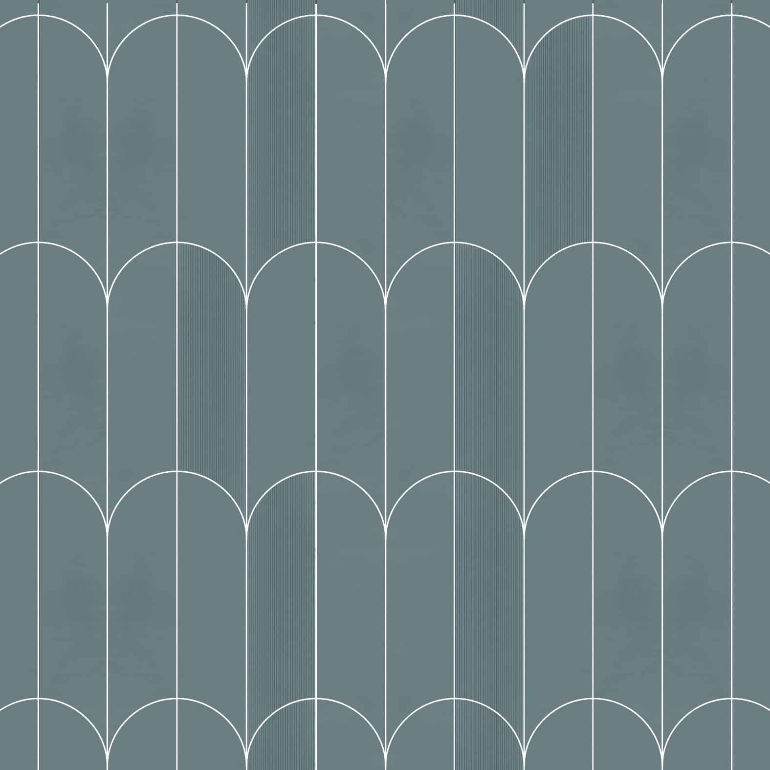 Carreaux de céramique Collection Multiforme 12,5 x 15 po Oceano Volta fini mat