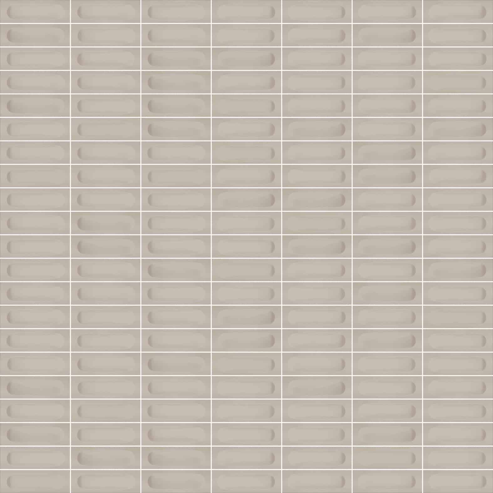 Carreaux de céramique | Collection Confetto - 2 po x 6 po Struttura Os 2 po x 6 po Mat