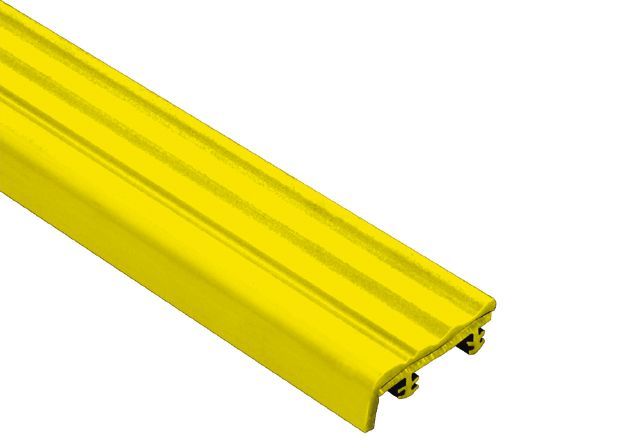 Schluter TREP-S Insert de remplacement - plastique PVC jaune 1-1/32" (26 mm) x 8' 2-1/2"