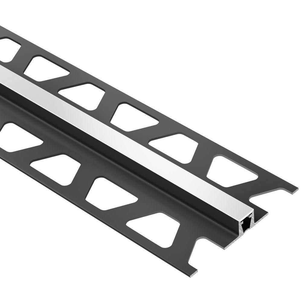 Schluter DILEX-BWB Profilé pour joint de surface avec zone de mouvement de 3/8" - plastique PVC Blanc Éclatant 5/16" (8 mm) x 8' 2-1/2"