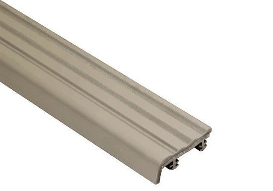 Schluter TREP-S Insert de remplacement - plastique PVC gris 1-1/32" (26 mm) x 8' 2-1/2"