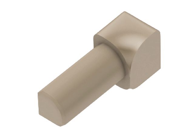 Schluter RONDEC Coin intérieur 90° - plastique PVC beige clair 7/16" (11 mm)