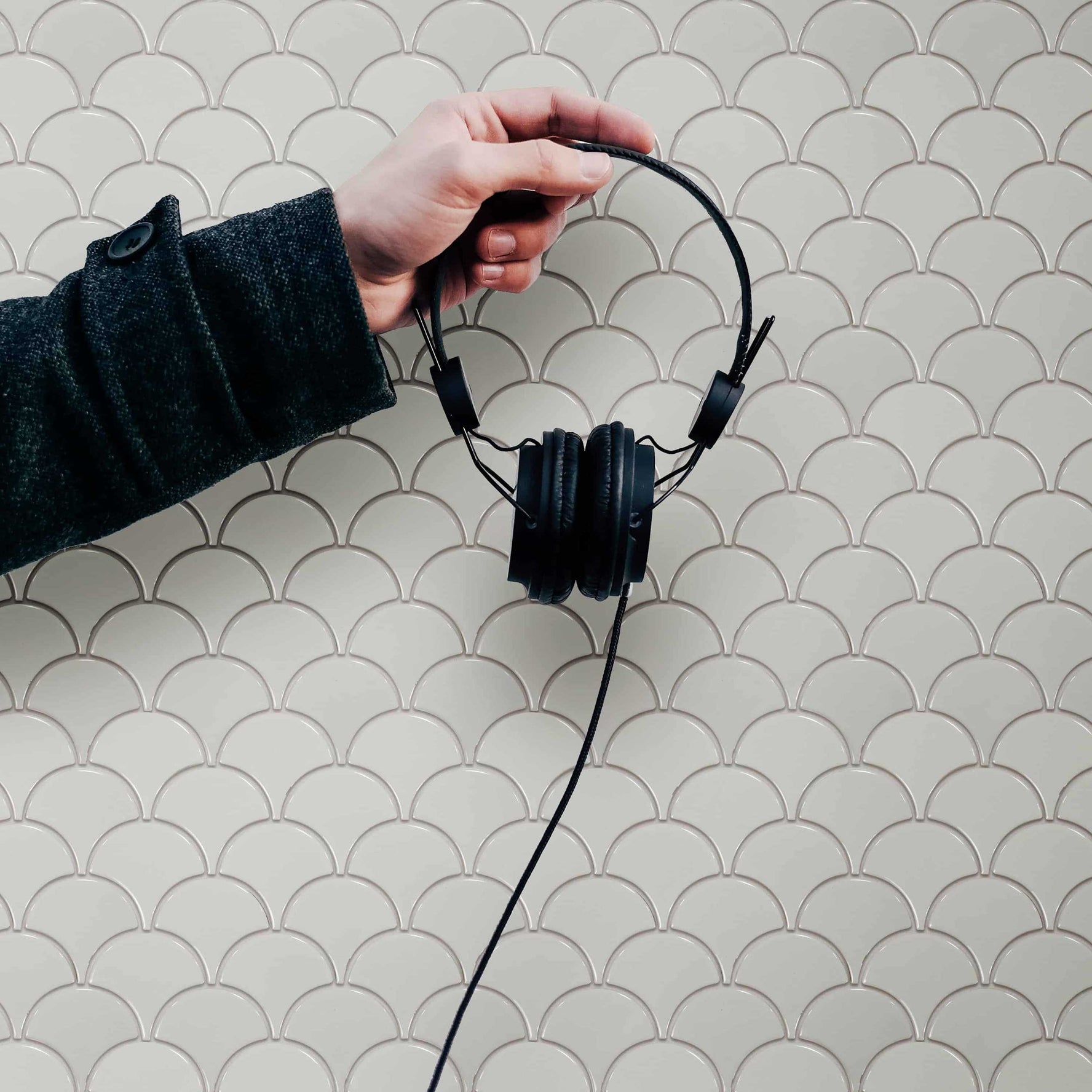 Carreaux de céramique Collection Mystic mosaïque 3 po x 3 po Nero noir