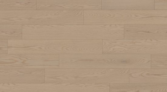 Preverco Bois franc SolidClassic Chêne rouge V+ Frost Mat 4-1/4 po x 3/4 po plancher fini mat givré, micro-biseaux