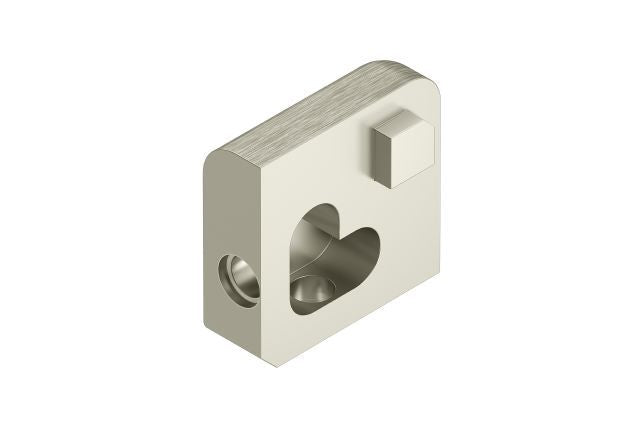 Schluter JOLLY Coin extérieur 90° Aluminium anodisé Nickel brossé 7/16" (11 mm)