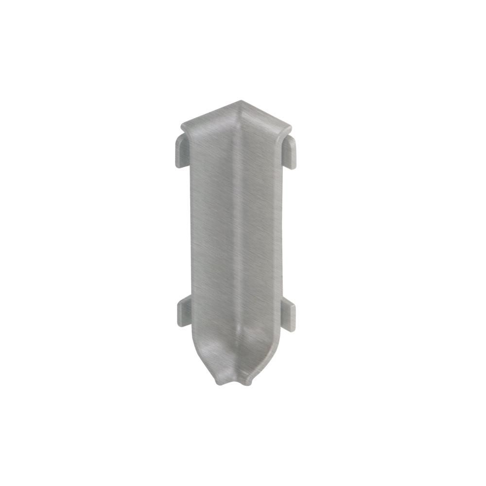 Schluter DESIGNBASE-SL Coin intérieur 90° - aluminium aspect inox brossé 2-3/8" (60 mm)