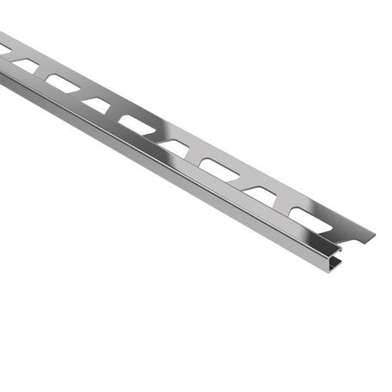 Schluter QUADEC Profilé de bordure carré - acier inoxydable (V2) 3/16" (4.5 mm) x 8' 2-1/2"