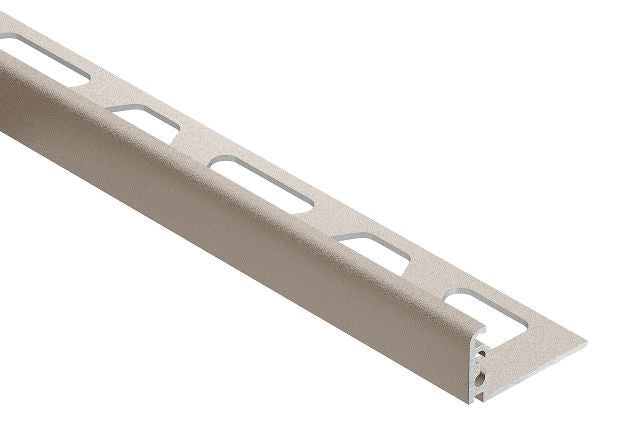 Schluter JOLLY Moulure de bordure de mur Aluminium Crème 1/2" (12.5 mm) x 8' 2-1/2"