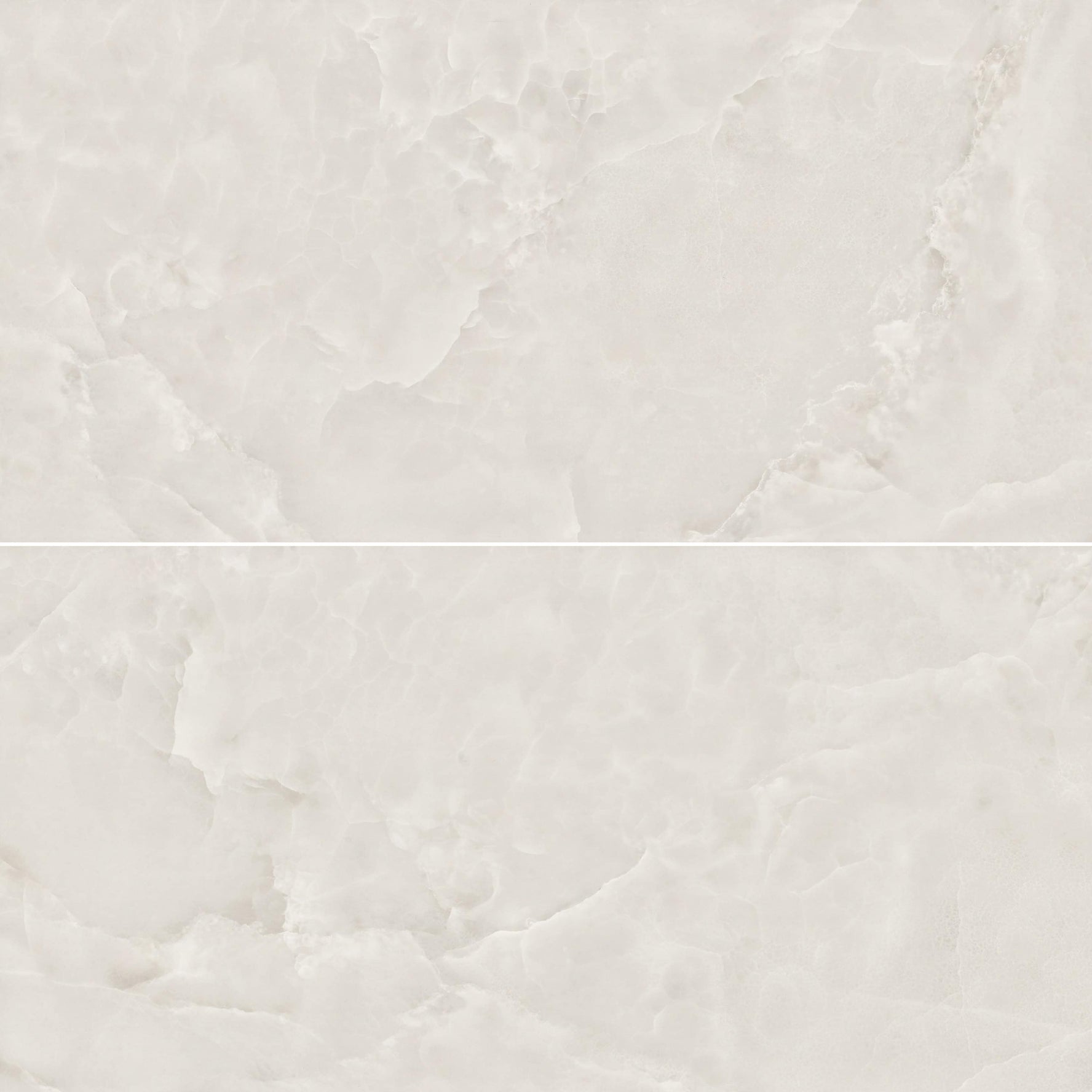 Carreaux de céramique Collection Serena 24 po x 48 po Avorio poli, grand format finition brillante