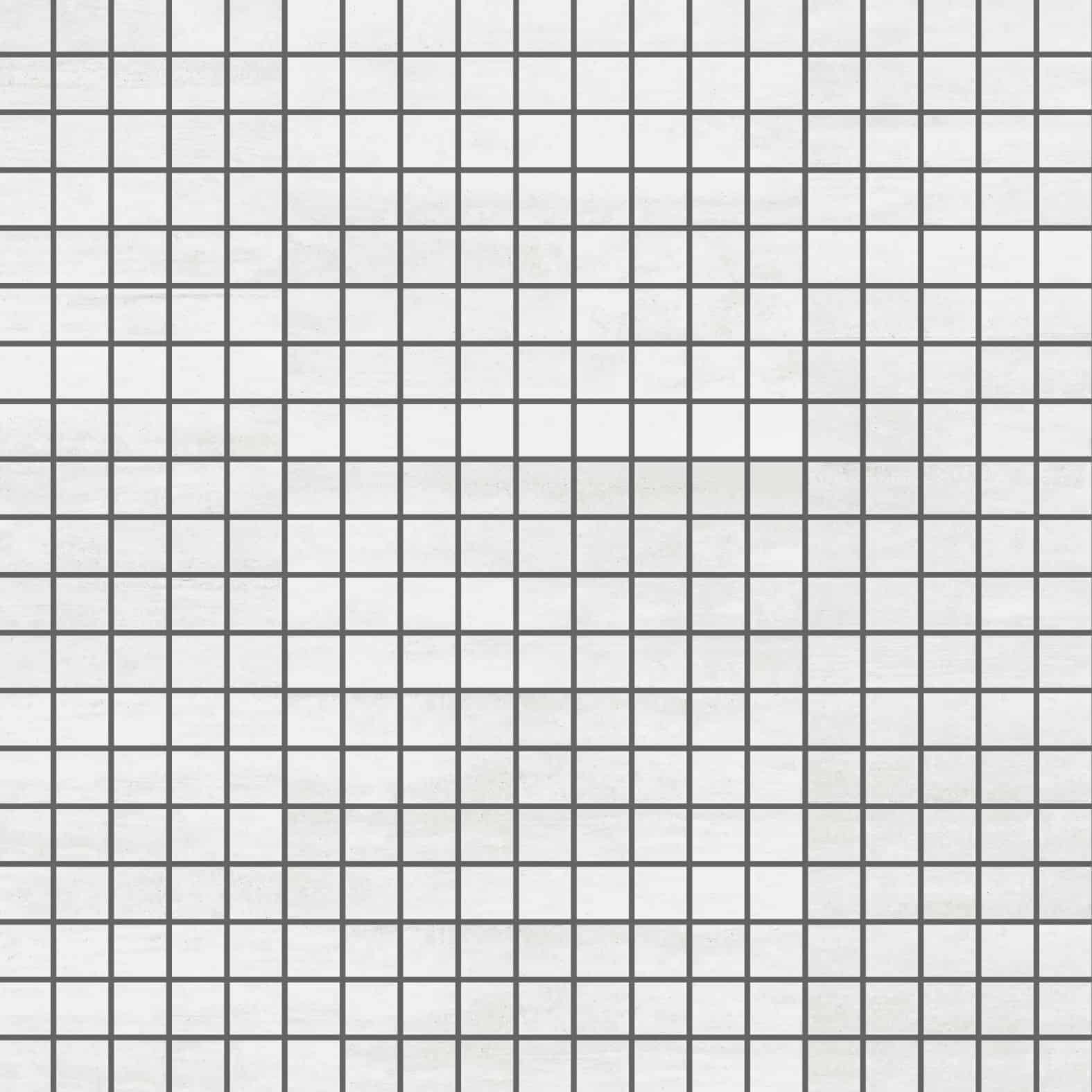 Carreaux de céramique Collection Westside 2 po x 2 po blanc mat, surface lisse et uniforme