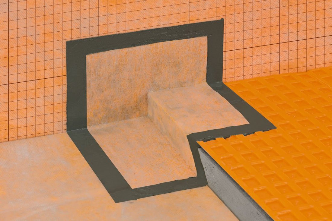 Schluter KERDI-KERS Coin d'étanchéité préformé gauche pour douches sans seuil 1-3/32"