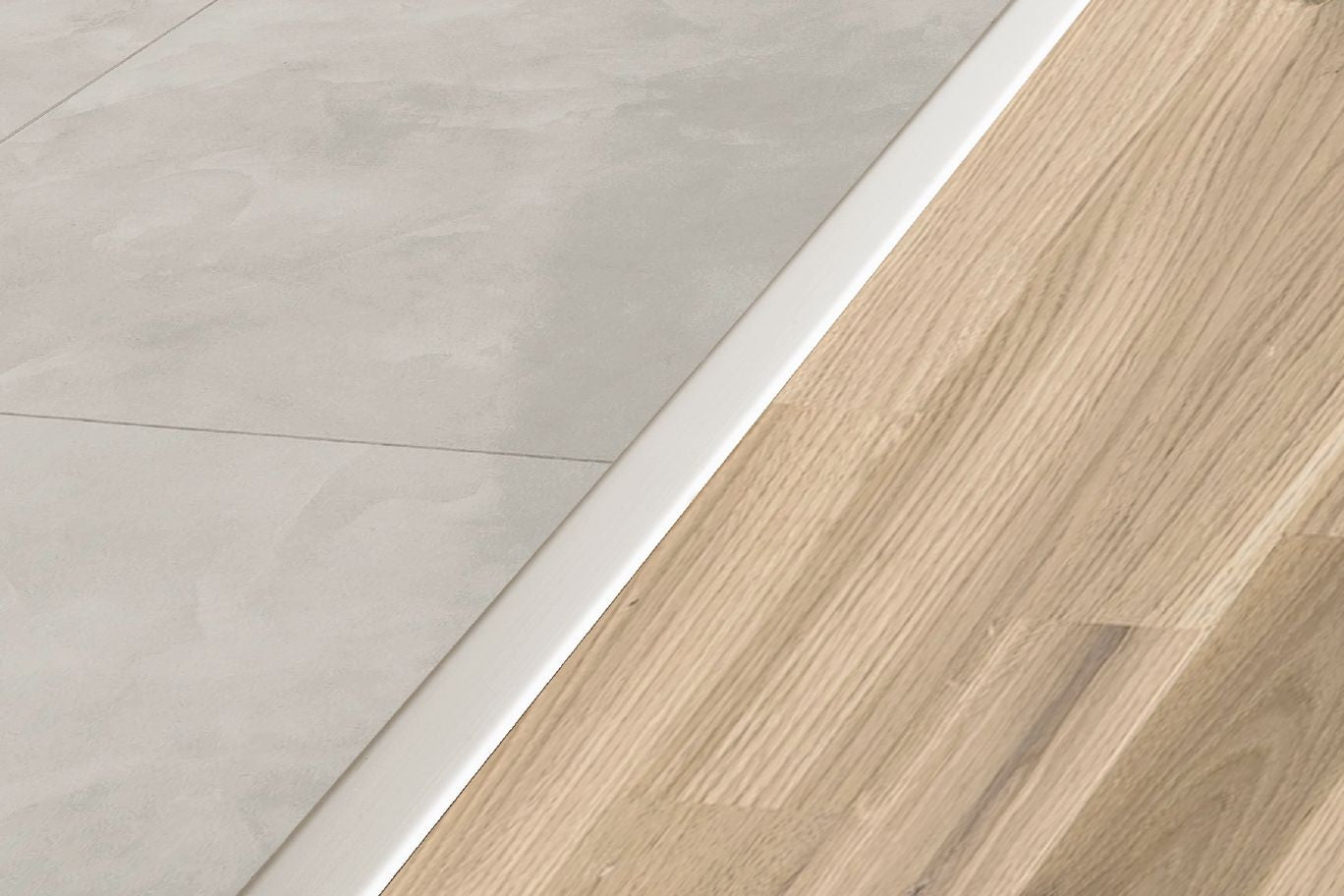 Schluter RENO-T Profilé de transition large en "T' - aluminium anodisé laiton mat 1" (25 mm) x 8' 2-1/2" x 11/32"