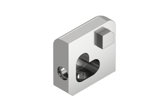 Schluter JOLLY Coin extérieur 90° Aluminium anodisé Chrome poli 1/4" (6 mm)