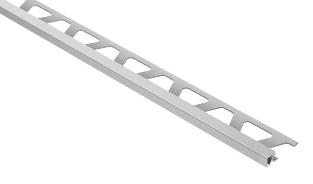 Schluter QUADEC Profilé de bordure carré - plastique PVC gris classique 1/4" (6 mm) x 8' 2-1/2"