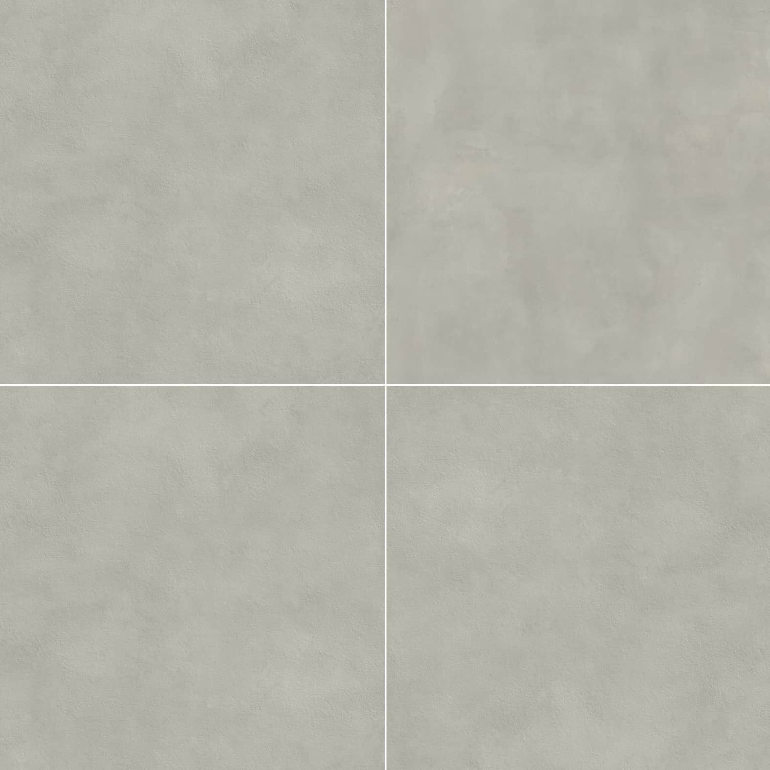 Carreaux de céramique Collection Multiforme grand format 24 po x 24 po Perla finition mate ton perle