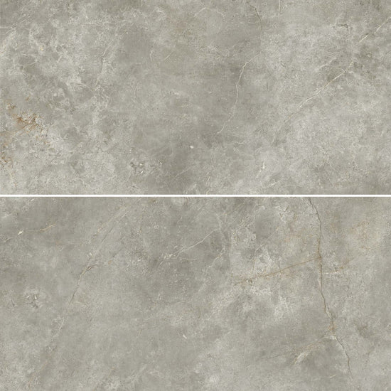 Carreaux de céramique Marmi Classici 24 x 48 po Fior Di Bosco finition poli aspect marbre veiné