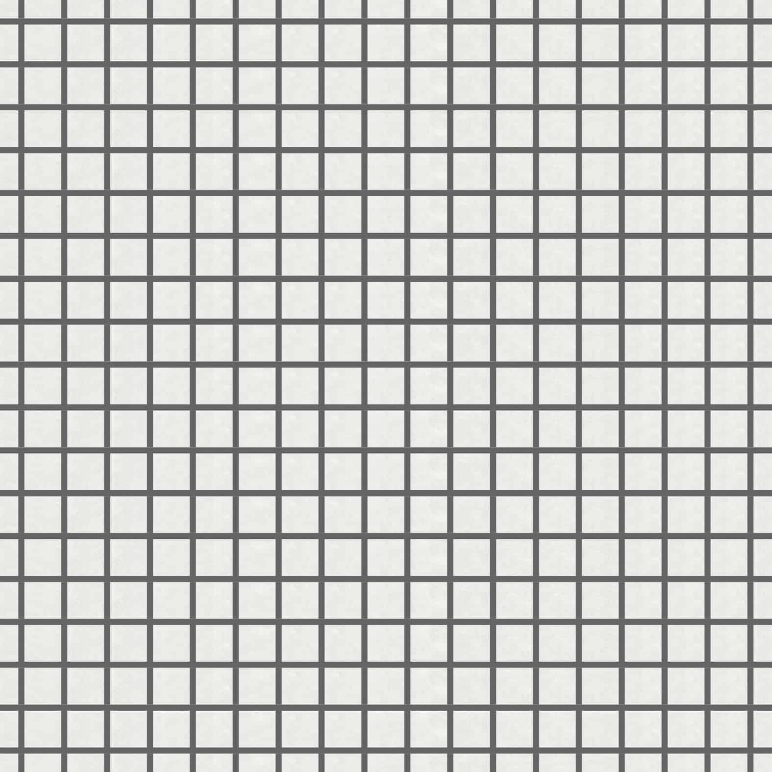 Carreaux de céramique Collection Newcon 2 po x 2 po blanc, finition mate, mosaïque carrée