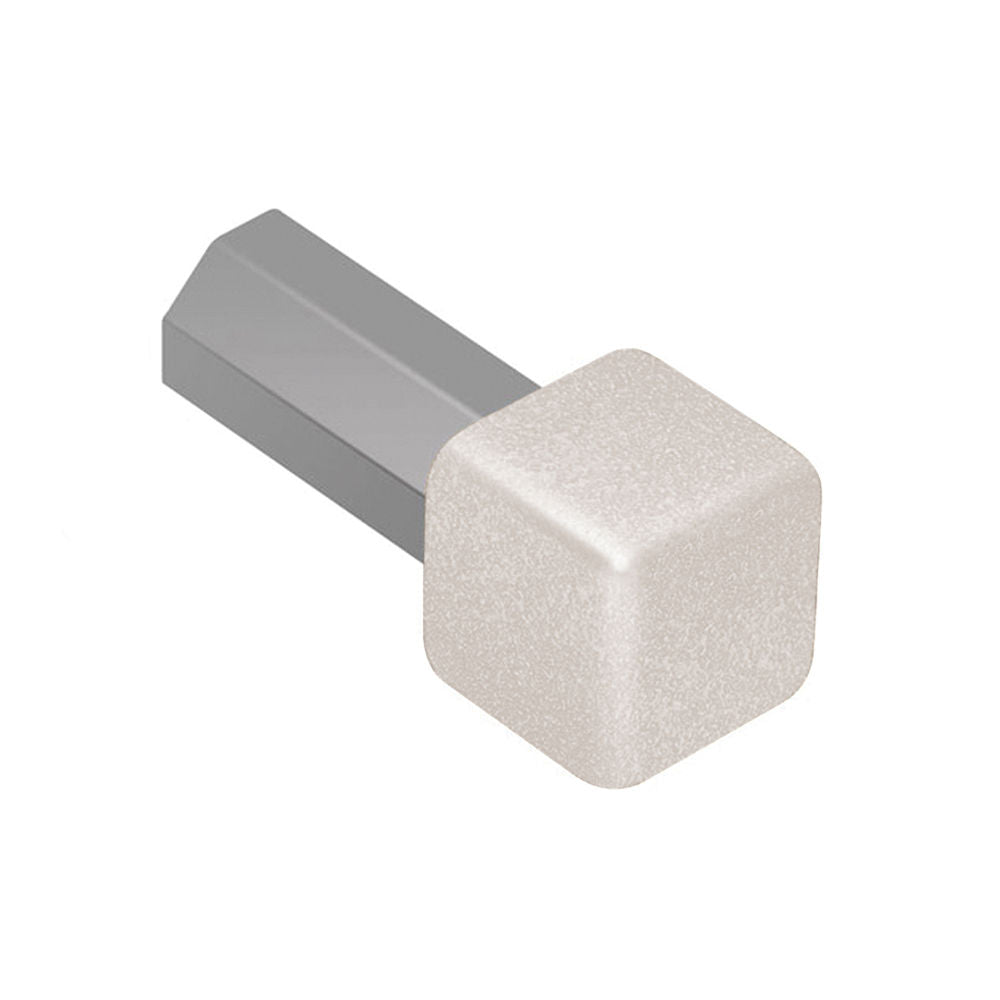Schluter RONDEC Coin intérieur 90° - aluminium ivoire 3/8" (10 mm)