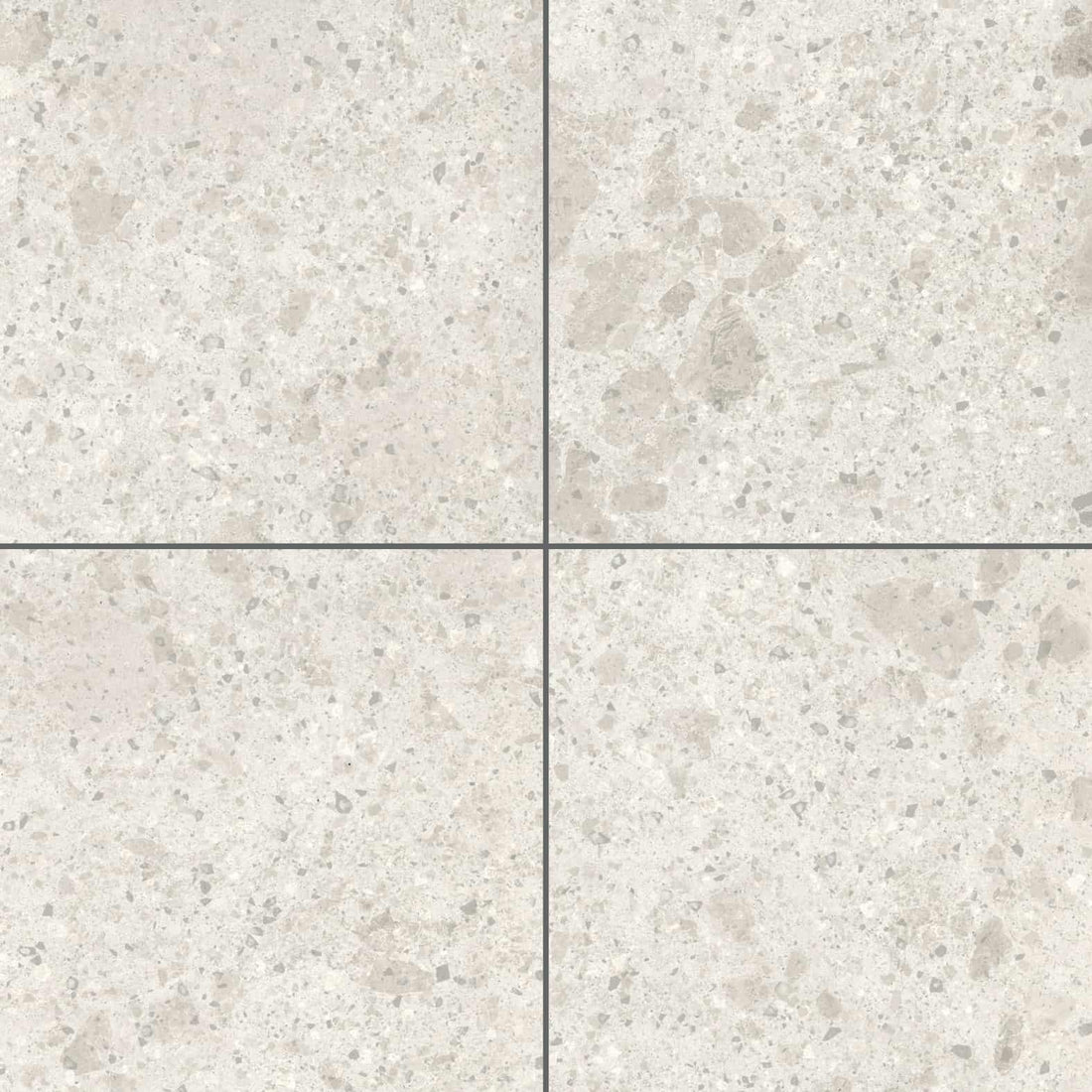 Carreaux de céramique | Collection Fragmenta - 24 po x 24 po Bianco Greco 24 po x 24 po Mat