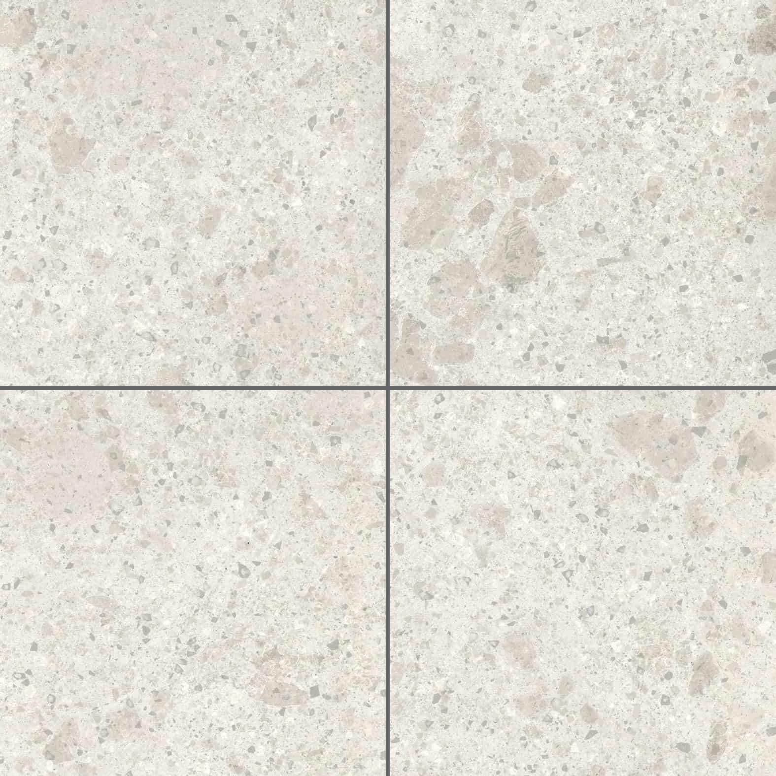 Carreaux de céramique | Collection Fragmenta - 24 po x 24 po Bianco Greco 24 po x 24 po Mat