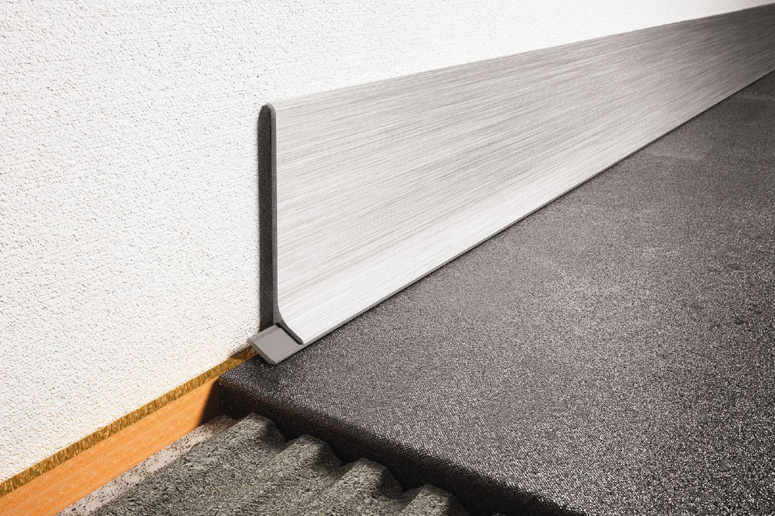 Schluter Designbase-SL Profilé de base mural DESIGNBASE-SL - aluminium anodisé mat 2-3/8" (60 mm) x 8' 2-1/2"