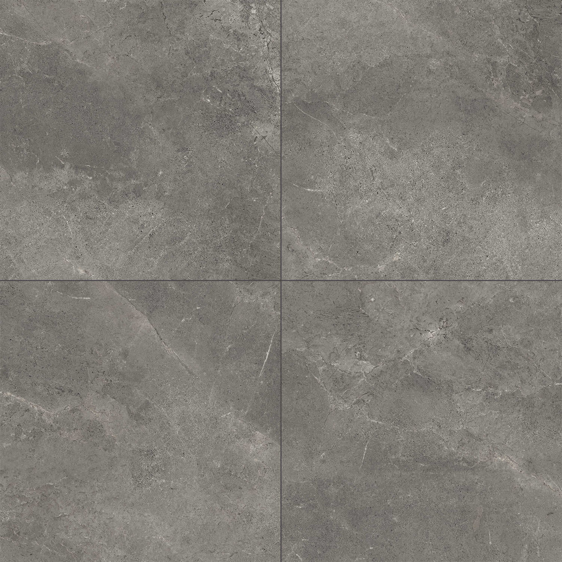 Carreaux de céramique | Collection Imperial Stone - 24 po x 24 po Charbon 24 po x 24 po Mat