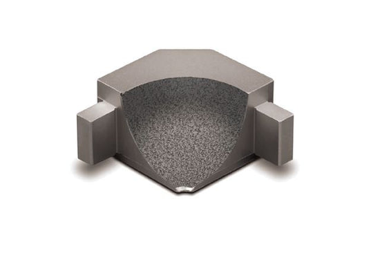 Schluter DILEX-AHKA Coin intérieur 90° avec un radius de 3/8" (10 mm) - aluminium étain