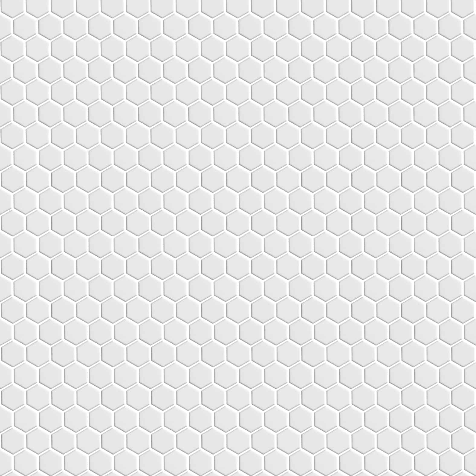 Carreaux de céramique Collection Nektar 2 po x 2 po blanc lustré