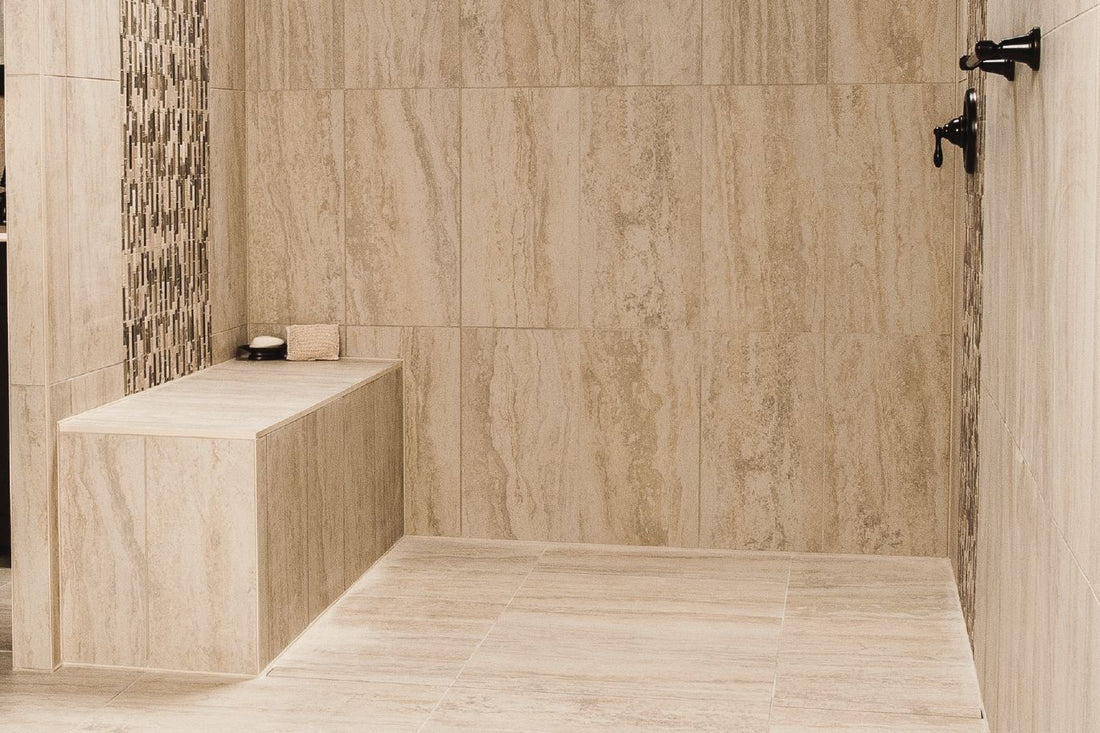 Schluter KERDI-BOARD-SB Banc de douche préfabriqué étanche rectangulaire 20" x 48" x 16"