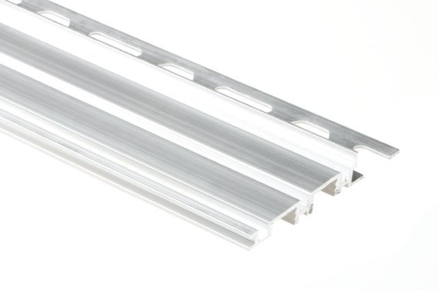 Schluter TREP-B Profilé de support - aluminium 2-1/8" x 1/2" (12.5 mm) x 4' 11"