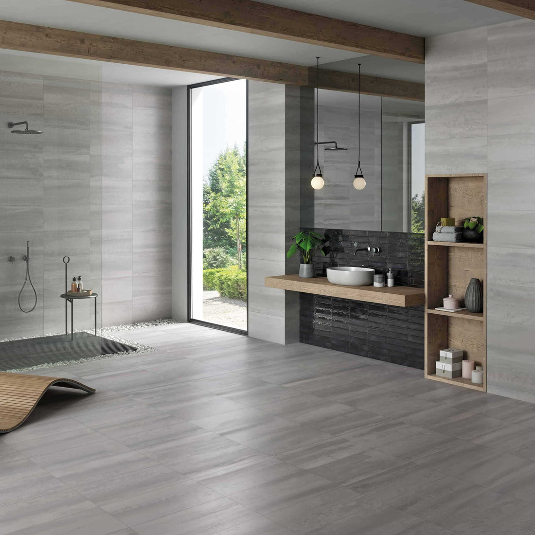 Carreaux de céramique | Collection Metallica - 2 po x 10 po