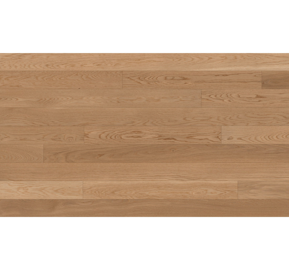Preverco Bois d'ingénierie Flex19 Chêne blanc, nuance naturel finition mat, lame 6-1/8 po × 3/4 po