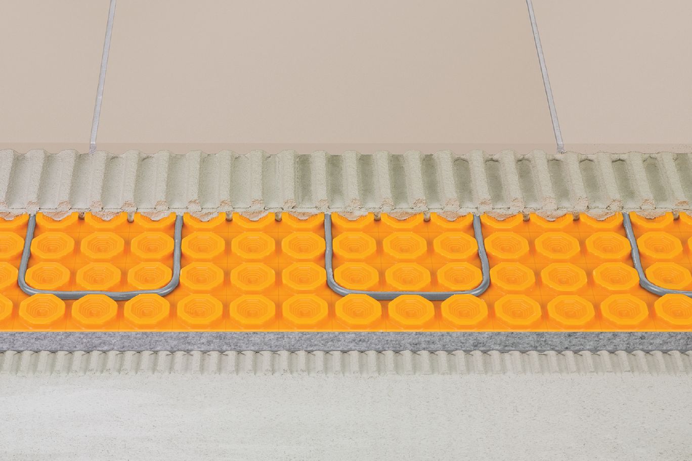 Schluter DITRA-HEAT-DUO Membrane de désolidarisation avec rupture thermique en feuille pour plancher chauffant 3' 2-5/8" x 2' 7-3/8" 8 mm (8.4 pi²)