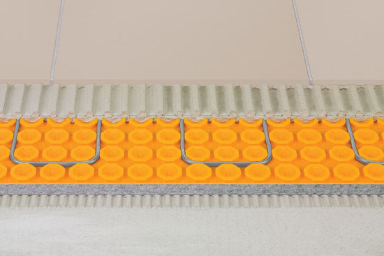 Schluter DITRA-HEAT-DUO Membrane de désolidarisation avec rupture thermique en feuille pour plancher chauffant 3' 2-5/8" x 2' 7-3/8" 8 mm (8.4 pi²)