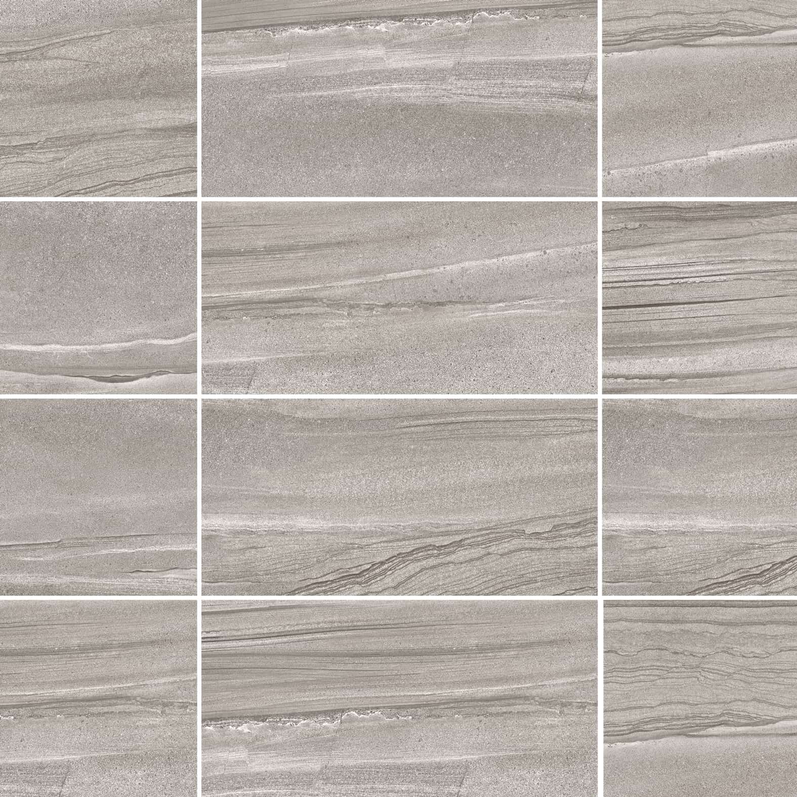 Carreaux de céramique Collection Paros 12 po x 24 po gris foncé mat