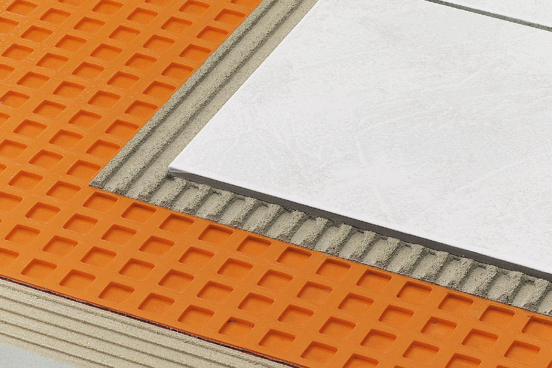 Schluter DITRA Membrane de désolidarisation étanche 3' 3" x 98' 5" - 3 mm (323 pi²)