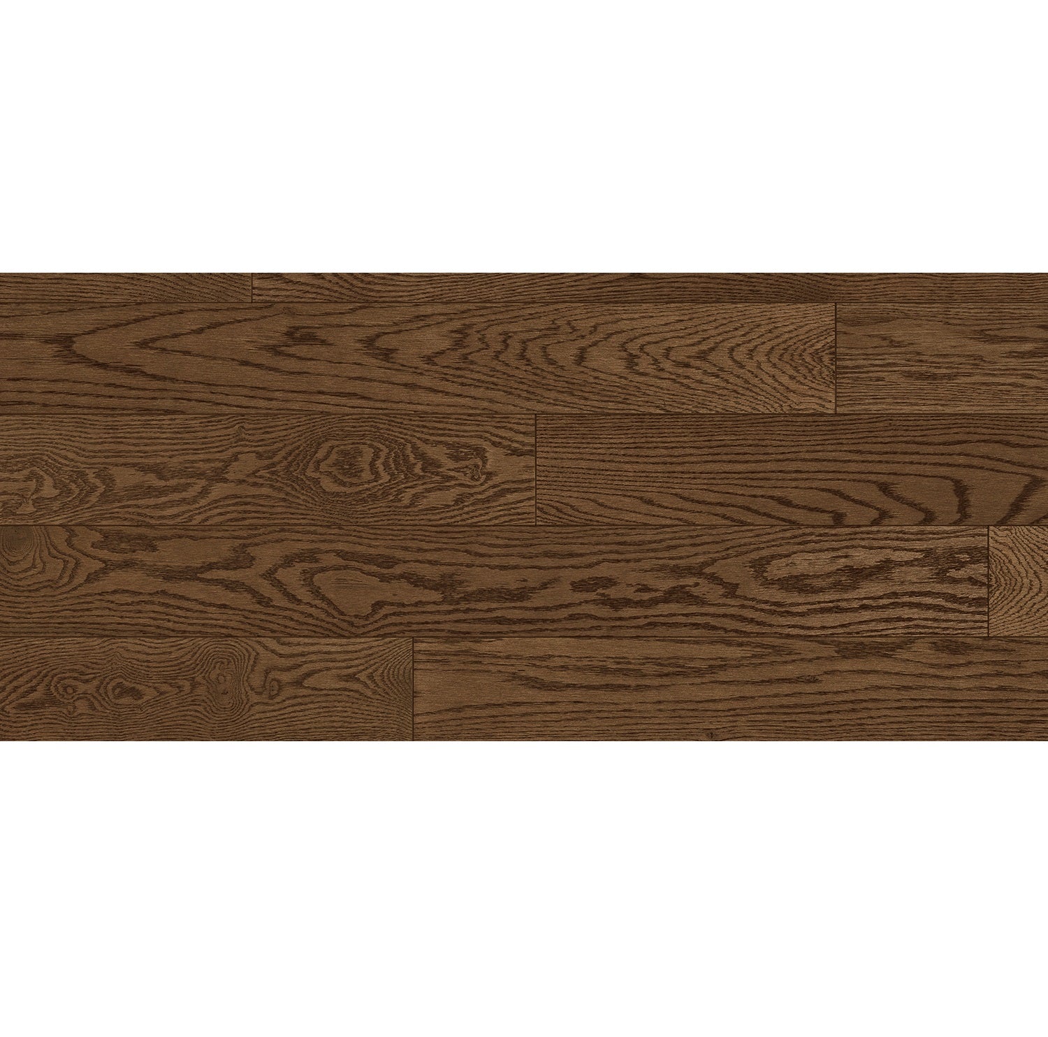 Preverco Bois franc SolidClassic Chêne rouge V+ Amsterdam mat, lame 4-1/4 po x 3/4 po, grain naturel et ton chaleureux