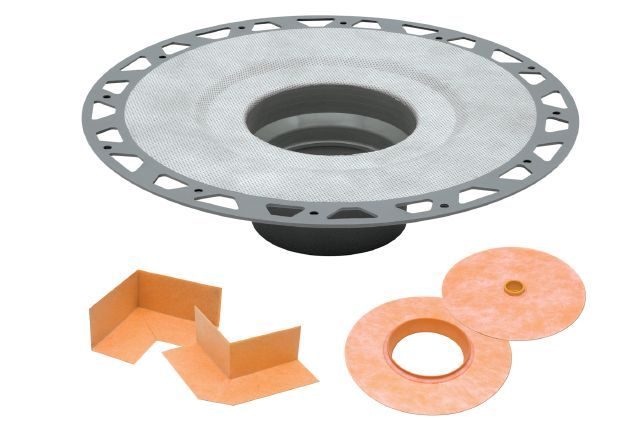 Schluter KERDI-DRAIN Ensemble de bride - plastique PVC 2" (paquet de 10)