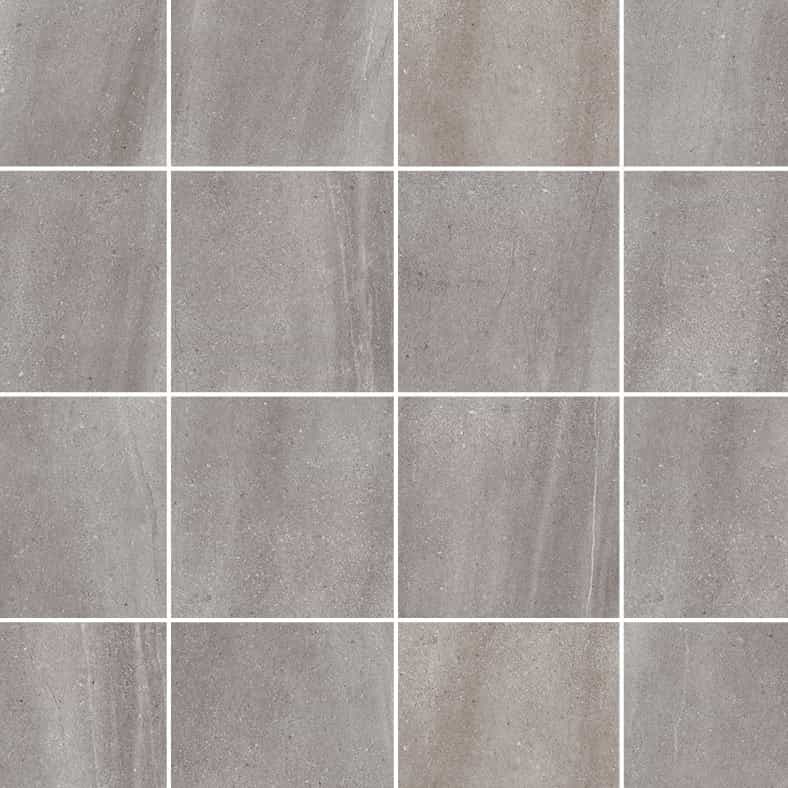 Carreaux de céramique Collection Caliza 13 po x 13 po, teinte fossile, fini mat, aspect carré