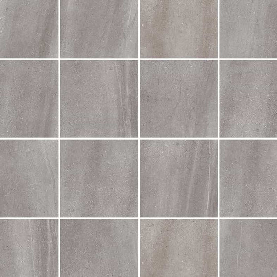 Carreaux de céramique Collection Caliza 13 po x 13 po, teinte fossile, fini mat, aspect carré