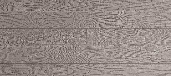 Preverco Flex19 bois d'ingénierie Chêne rouge, nuance inox satiné, lame 5-1/8 x 3/4 pouces